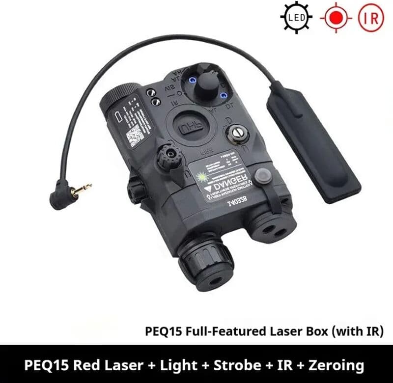NONE Element Tactical PEQ15 SF M300A M600C High Power Red Dot Green Indicator Airsoft Flashlight Hunting Accessories
