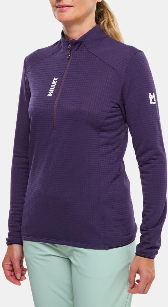 Millet Forros polares de Trekking de Mujer PARMELAN LIGHT FLEECE PO W .  Violeta