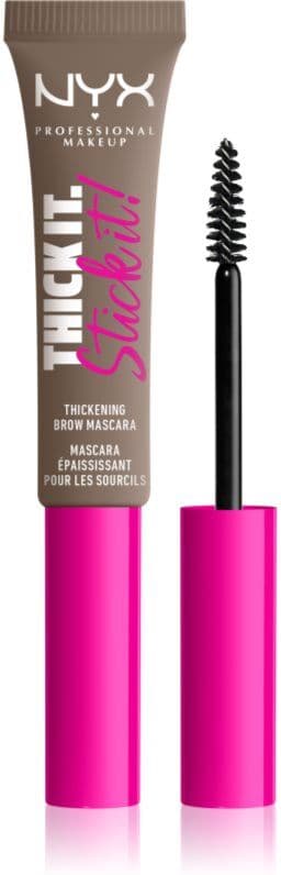 NYX Professional Makeup Thick it Stick It Brow Mascara tusz do brwi odcień 01 Taupe 7 ml