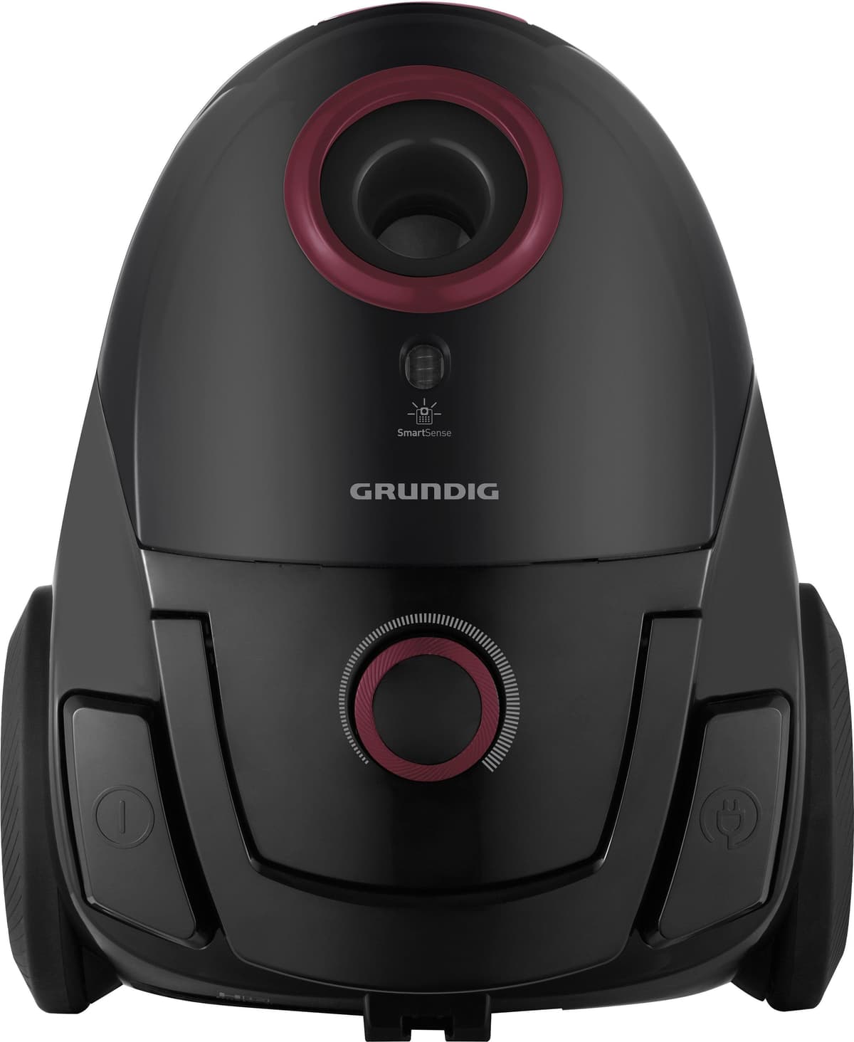 Grundig Bodenstaubsauger "VCC 3850 A", rot (schwarz, rot), B:54cm H:29cm T:29cm, Bodenstaubsauger, 800W Staubsauger mit 2,1L Volumen & leiser 80 dB Leistung, Bodenstaubsauger