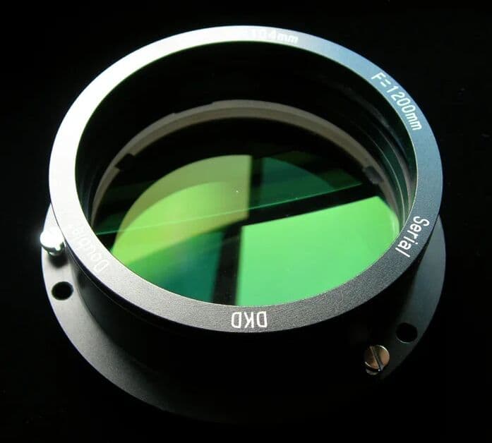 Objective Lens D104 F600 F1000 F1200 Astronomical Telescope  Multilayer Coating High Precision  Double Separation Achromatic