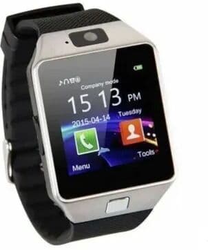 Modern Home Fixes Bluetooth Smart Watch With Camera Waterproof Touch Screen For Android And IPhone silver