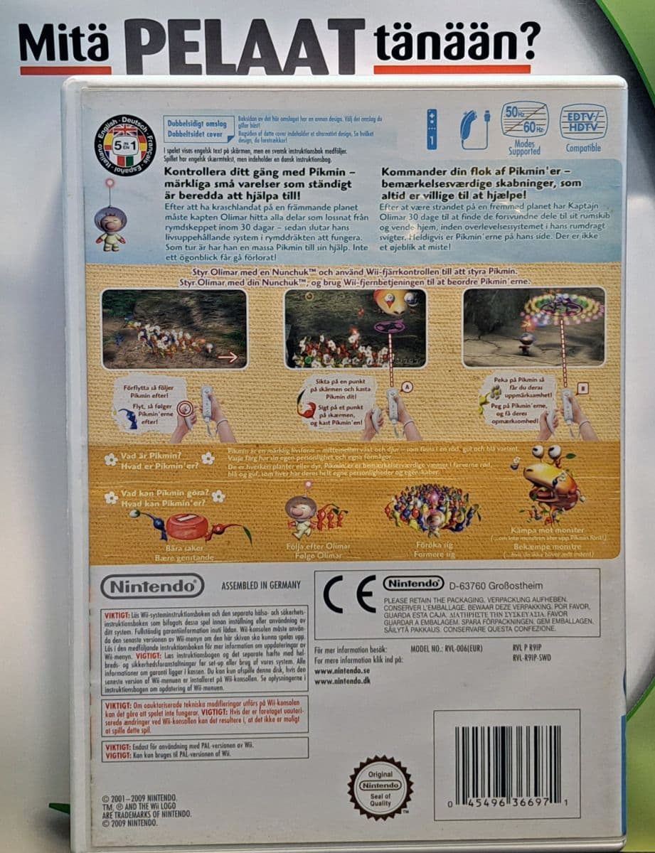 Nintendo Pikmin 1 (Newplay Control: Pikmin) (CIB) WII (Käytetty)