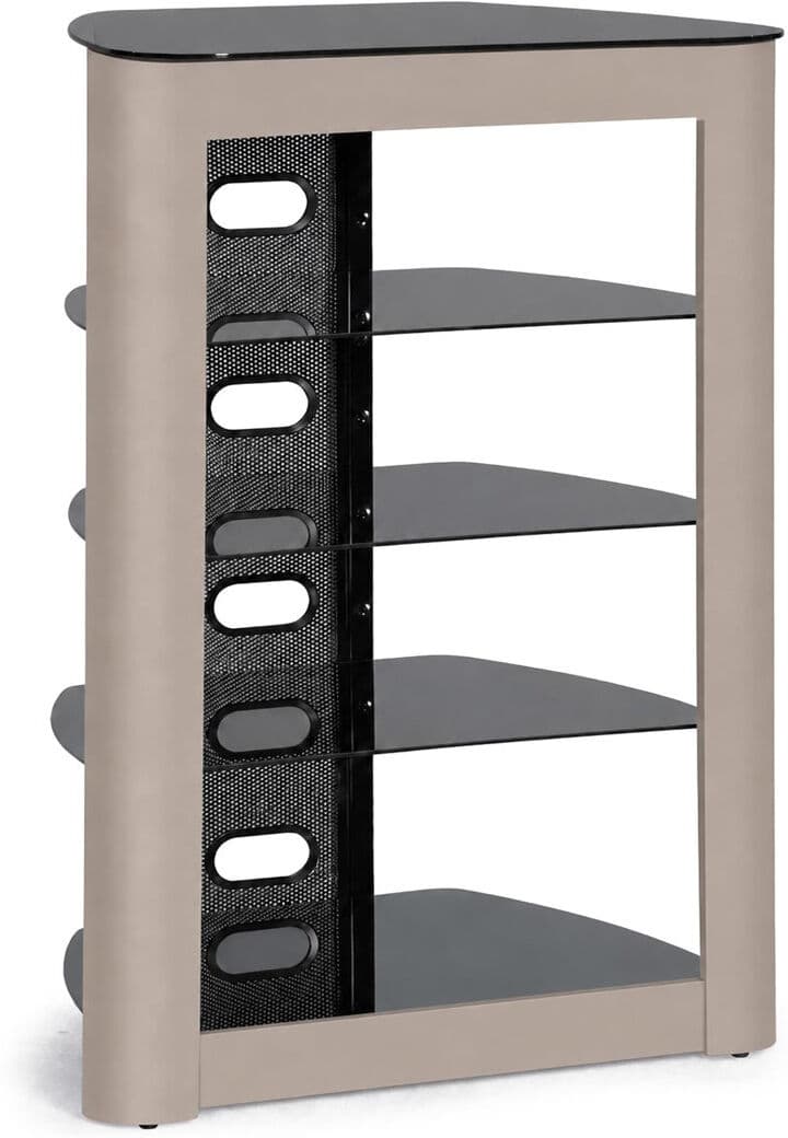 17 Stories Kashena TV Stand for TVs up to 24" Black Greige 24"
