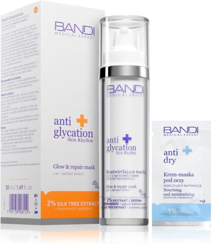 BANDI Anti Glycation αναγεννητική μάσκα 2 σε 1 50 ml