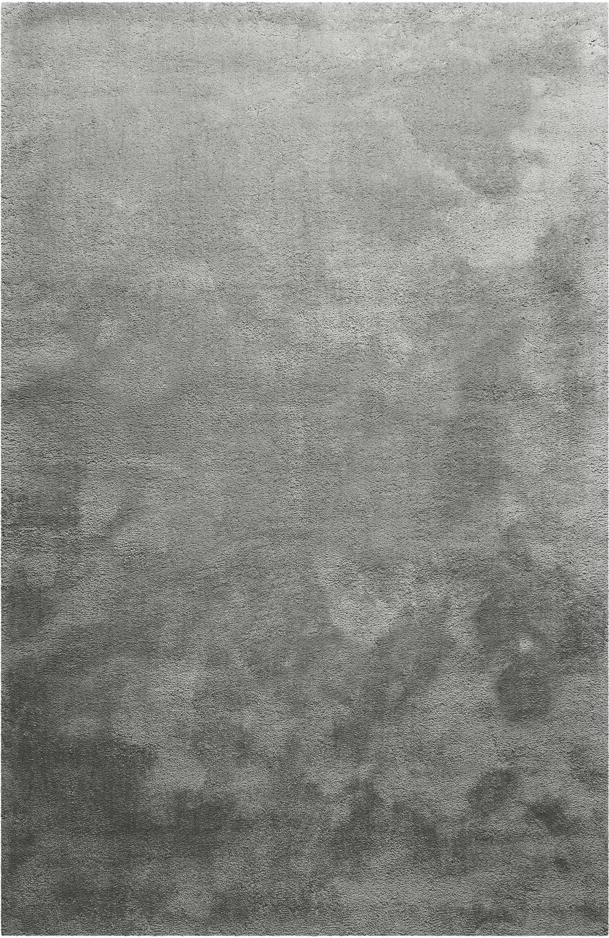 Teppich HOMIE LIVING "Pisa", grau (taupe grau), B:200cm H:25mm L:290cm, Polyester, Teppiche, Teppich, Hochflor, Microfaser, uni, weich, Shaggy, Wohnzimmer, Schlafzimmer taupe grau B : 200cm 1 Stk., 25mm, L: 290cm