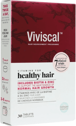 Viviscal Suplemento Alimentar Fortalecedor de Cabelo 30caps