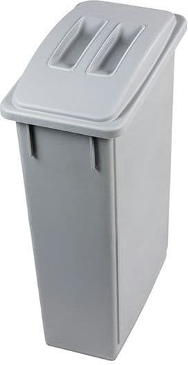 Medial Office 90 Gettacarte in plastica con coperchio