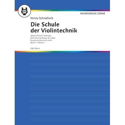 Die Schule der Violintechnik -