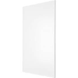 Infrarot-Heizpaneel ECO 500, Leistung 500 W, für Räume bis 25 m³/11 m², WiFi Thermostat-Empfänger, IP44, B 600 x T 56 x H 800 mm, Aluminium, weiss