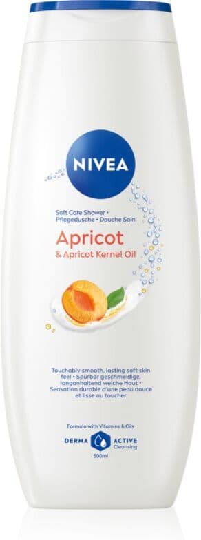 NIVEA Apricot & Apricot Seed Oil περιποιητικό τζελ ντους 500 ml