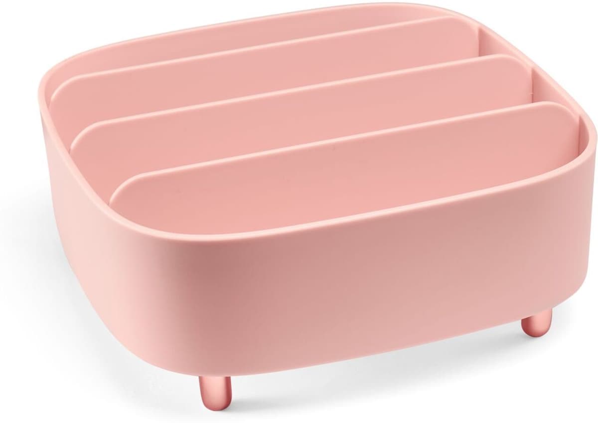 Gillian Jones - Table organizer with 4 compartments - Rose