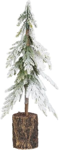 Mica Decorations Dekorationstræ, Frosted Grøn, H38 X Ø15 Cm