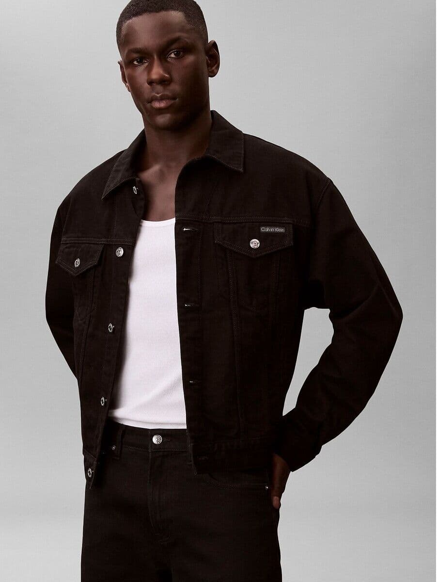 CALVIN KLEIN JEANS Veste trucker denim classic 90s