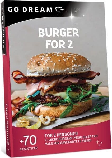 Go Dream - Burger For 2 Personer
