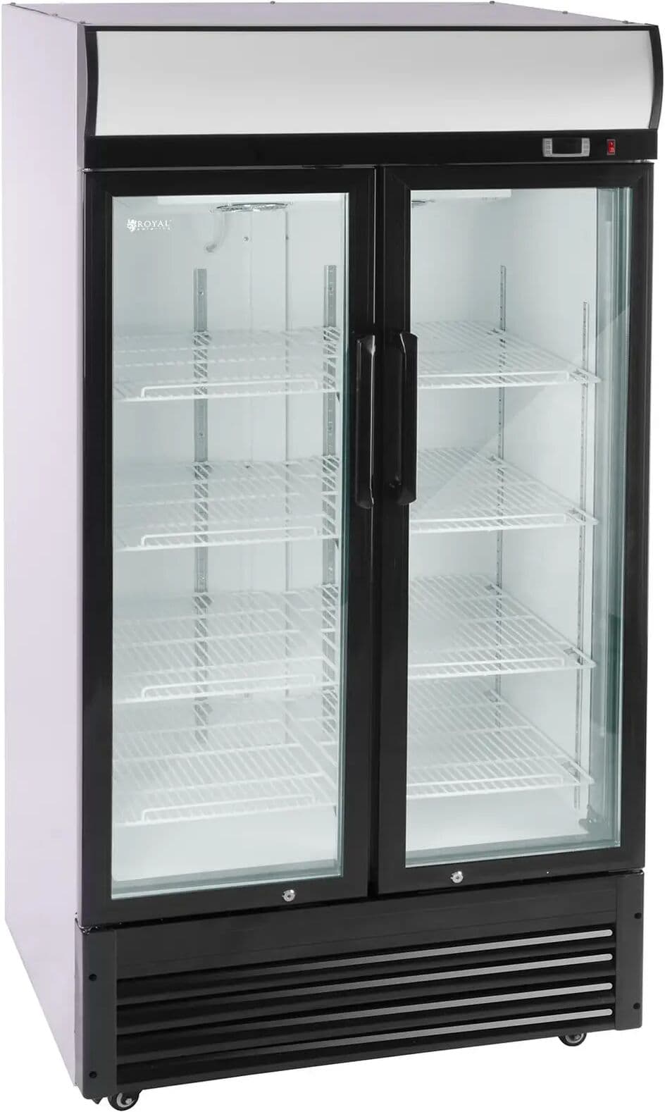 Royal Catering Presklená chladnička na nápoje - 630 l 10010909