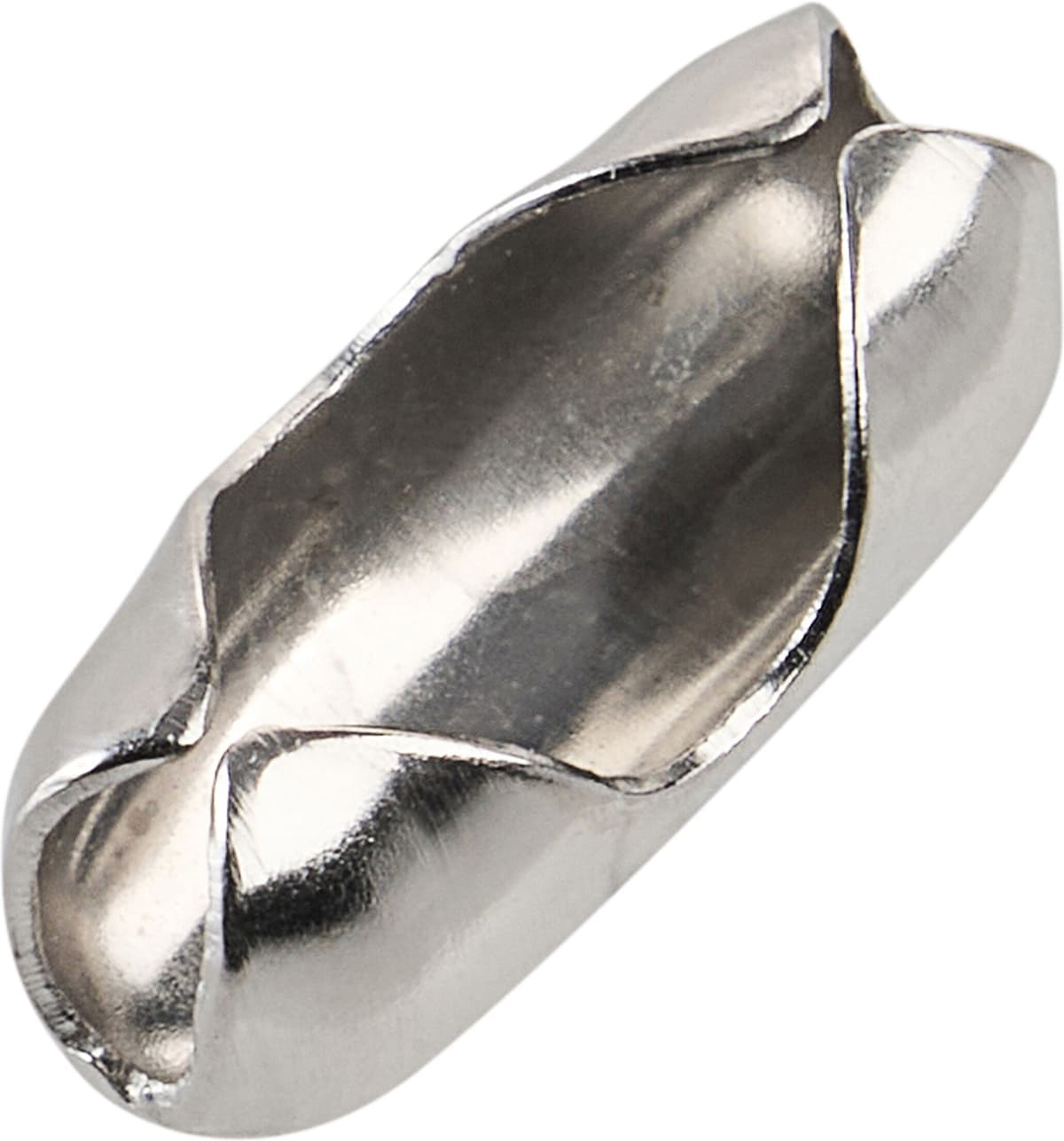 SPRINTIS 100 Unidades - Cierres a presión para cadenas de bolas plata   4,5 mm   metal