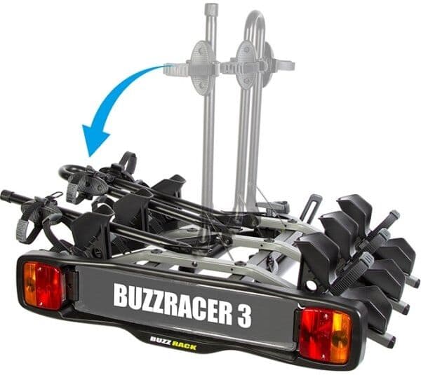 Buzzrack Cykelholder Buzzracer-3, Til 3 Cykler