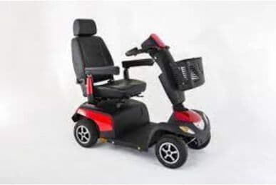 Invacare Scooter Orion Metro 12 km h Vermelha 1 un