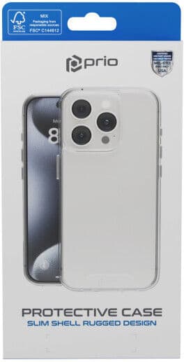 Prio Custodia Protettiva Samsung S24 Clear