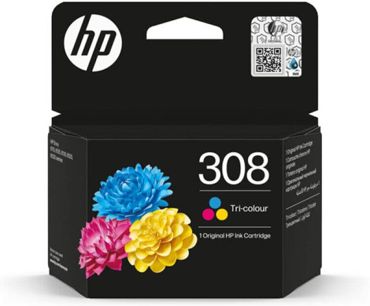 TINTEIRO HP 308 TRICOLOR 7FP20UE