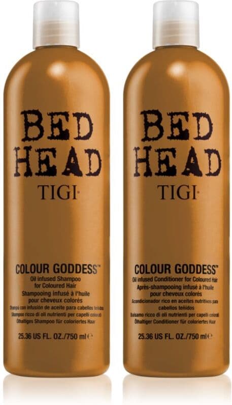 TIGI Bed Head Colour Goddess takarékos kiszerelés festett hajra hölgyeknek