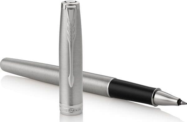 Parker Sonnet Stainless Steel Ct Rollerpen   F
