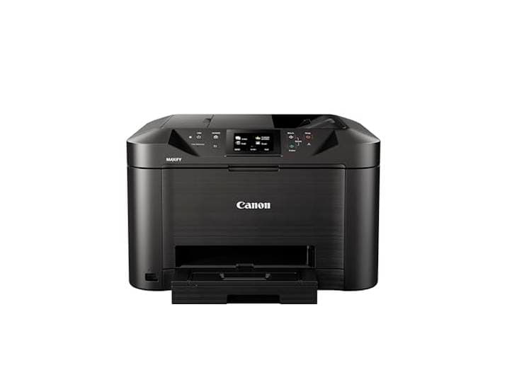 Canon Maxify MB5150 Kleureninktstraal, multifunctionele printer (DIN A4, 4-in-1 scanner, kopieerapparaat, fax, kleurendisplay, 600 x 1200 dpi, USB, duplexafdrukken, wifi, Bluetooth), zwart