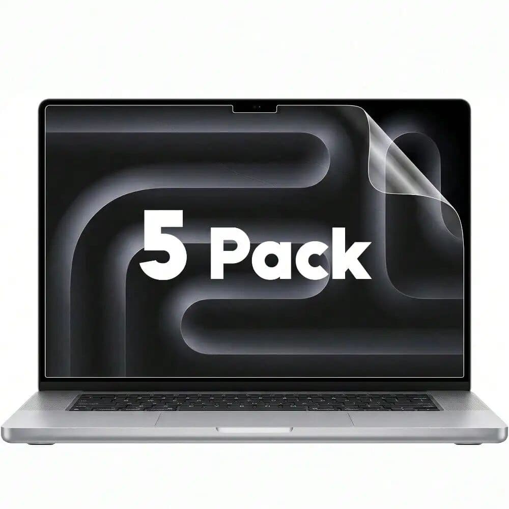EGYAL 5 Pack for MacBook Pro 14 Inch M5 M4 M3 M2 M1 Screen Protector, Anti Glare Scratch Matte Screen Protector