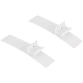 Standfüsse für Infrarot-Heizpaneele ECO 500 & ECO 700, 2er-Set, B 200 x T 50 x H 40 mm, silber