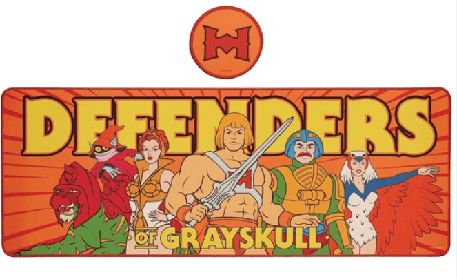 Masters of the Universe - Heroes Hiirimatto ja Lasinalunen 4 kpl