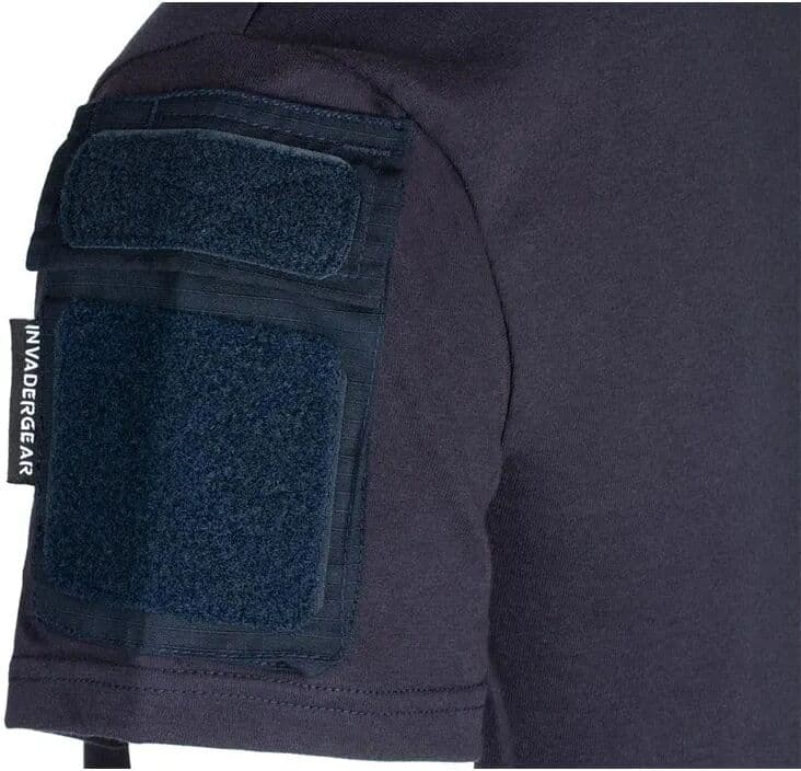Invadergear Camiseta De Manga Corta Tactical Navy XS