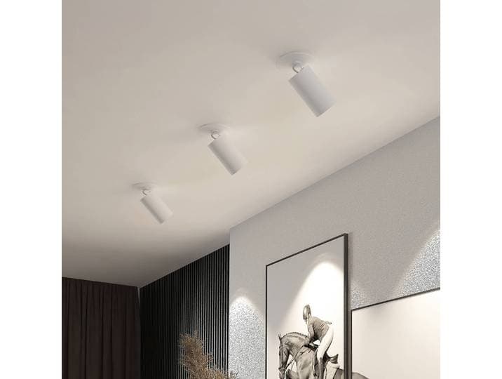 Arcchio Einbaustrahler Davin, weiß, Zylinder, 2er-Set Davin Arcchio, dimmbar, weiß / opal, für Wohn- / Esszimmer, Aluminium, Modern, Einbaustrahler