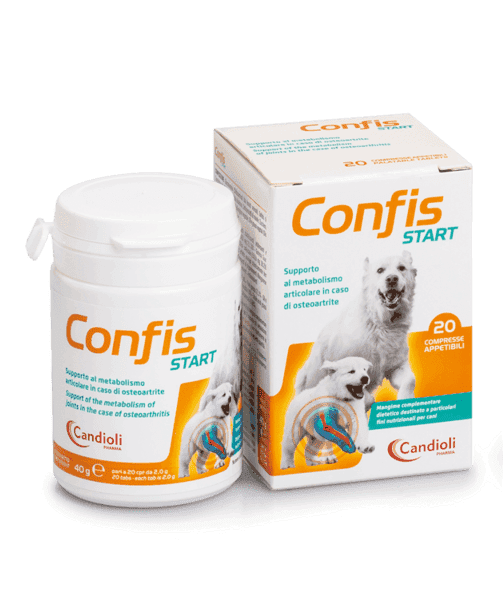 Confis Start Cani Supporto Metabolismo delle Articolazioni 20 Compresse