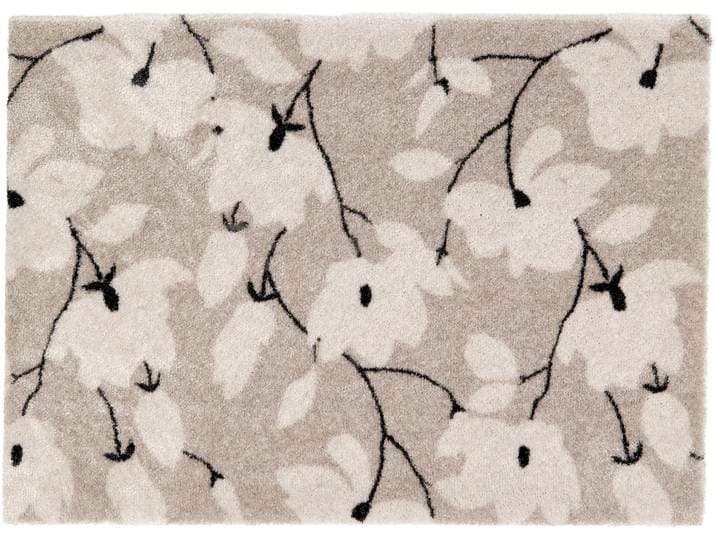Fussmatte Malibu , grau (taupe, natur), B:50cm H:7mm L:70cm, Kunstfaser, SCHÖNER WOHNEN-KOLLEKTION, Teppiche, Fussmatte, Türmatte, Schmutzfang, In und Outdoor, Sauberlauf, waschbar