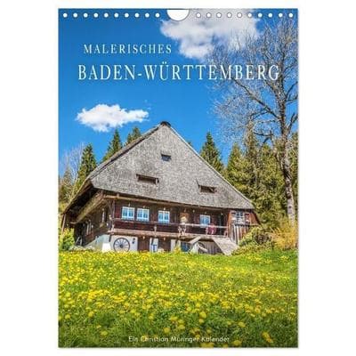 Malerisches Baden-Württemberg (Wandkalender 2027 DIN A4 hoch), CALVENDO Monatskalender