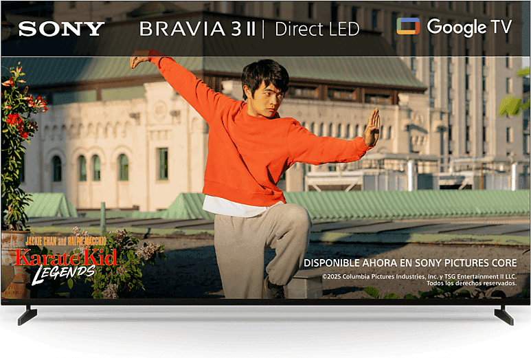 TV LED 43" - Sony BRAVIA 3 II, Direct LED, 4K HDR, Google Smart 2026, Gaming PS5, Dolby Atmos/Vision, Chromecast, AirPlay, 120Hz, 43XR35M2