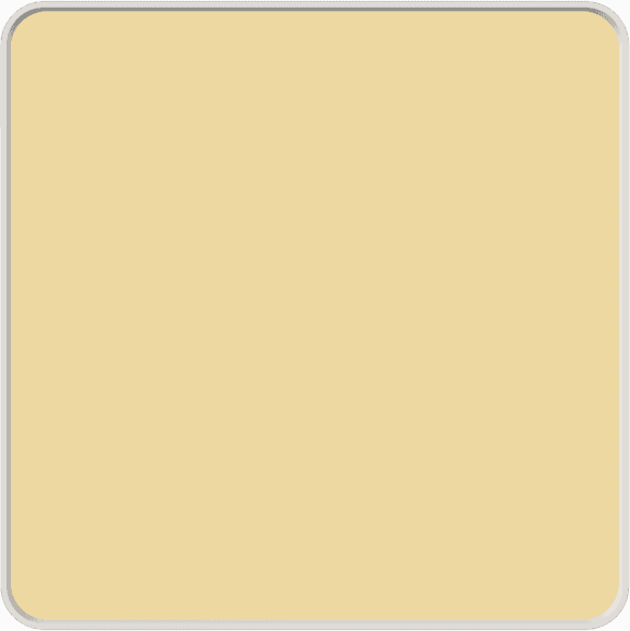 Lintex FRAME Glastavla, 1000 Ã 1000 Ã 50 mm, Mellow 730