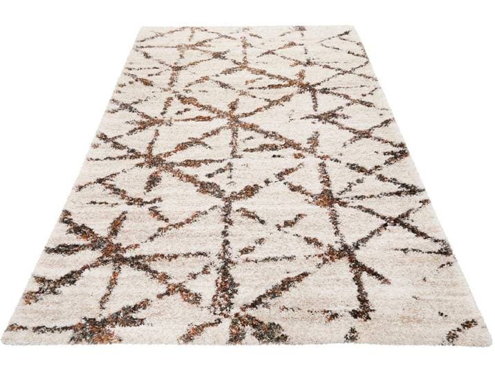 Hochflor-Teppich ESPRIT Ronja ESP-80335 , weiss (weiß,creme), B:160cm H:30mm L:225cm, Polyester, Teppiche, Hochflor-Teppich, Shaggy, Langflor, Weich, Wohnzimmer, Schlafzimmer