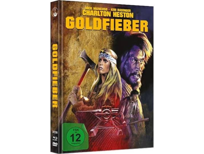Goldfieber - Kinofassung (Limited Mediabook Cover A mit Blu-ray+DVD+Booklet, neues Master, auf 500 Stück limitiert)