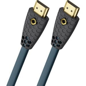 Oehlbach HDMI-Kabel Flex Evolution, HDMI 2.1, vergoldet, 8K UHD bei 60 Hz, 48 Gbit/s High Speed, HDMI auf HDMI, 1m