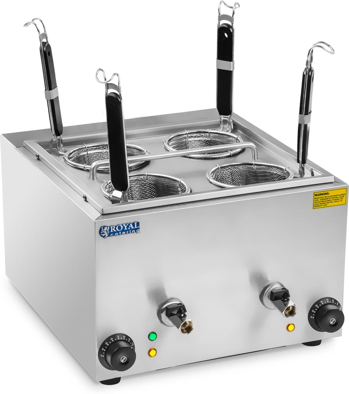 Royal Catering Vařič těstovin se 4 koši RCNK-4