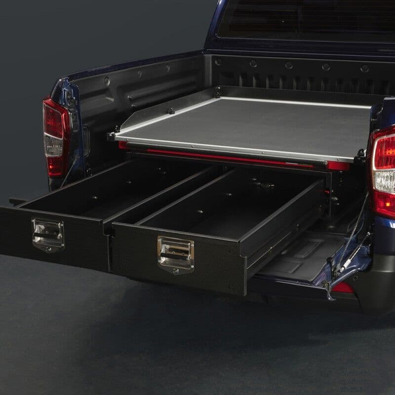 Tavă Glisantă, ProTop Twin Drawer System, SsangYong Musso Cabină Dublă 2018 - Prezent