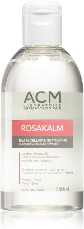 ACM Rosakalm Cleansing Miccealr Water μικυλλιακό νερό καθαρισμού για ευαίσθητη επιδερμίδα με τάση για κοκκίνισμα 250 ml