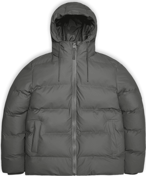 Rains Unisex Alta Puffer Jacket Grey L