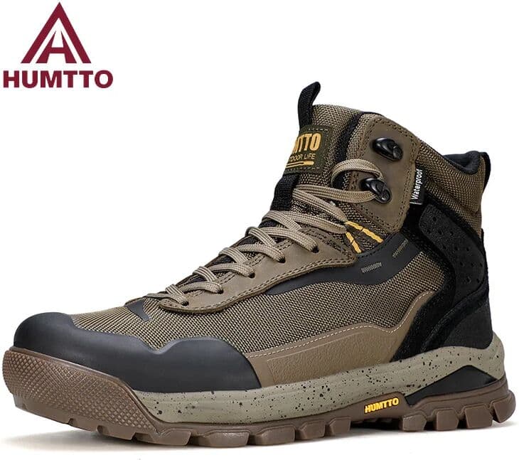 HUMTTO Hiking Shoes Men Breathable Sneakers for Man Outdoors Walking Sneaker Designers Men's Sports Shoe Non-slip Trekking Boots