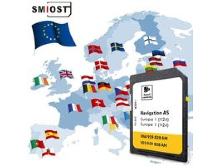 32GB SD-kaart voor VW AS V24 navigatiesysteem MIB2 met GPS EU kaarten software nieuwste 2026 versie