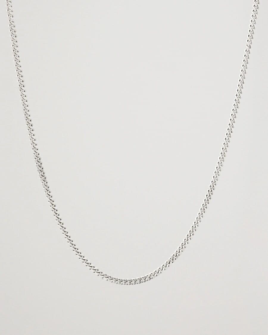 Tom Wood Curb Chain M Necklace Silver