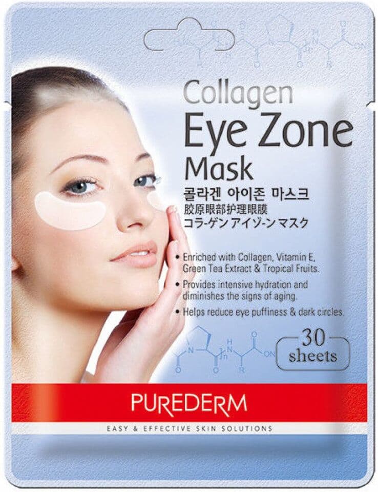 PUREDERM Collagen Eye Zone Mask 30pcs