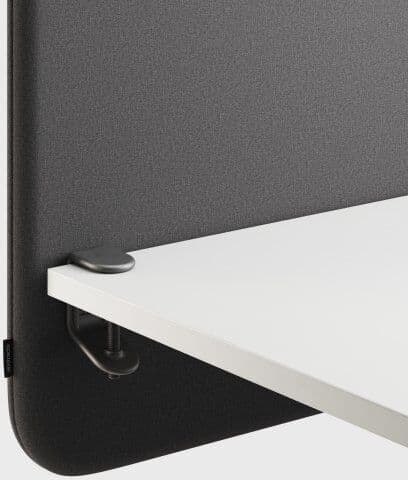 Abstracta Softline Bordskærmvæg H65xb180 Cm, Grå